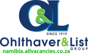 Ohlthaver & List Vacancies Namibia