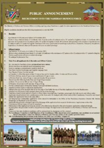 Modva Vacancies Namibia